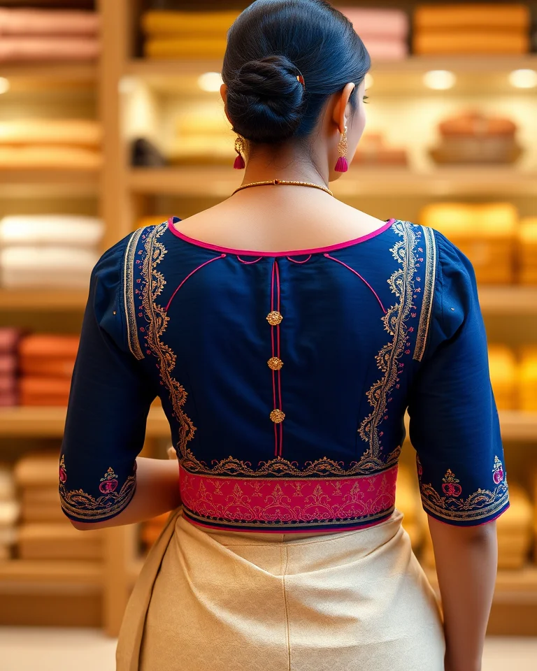 Boat Blue Blouse inspiration image