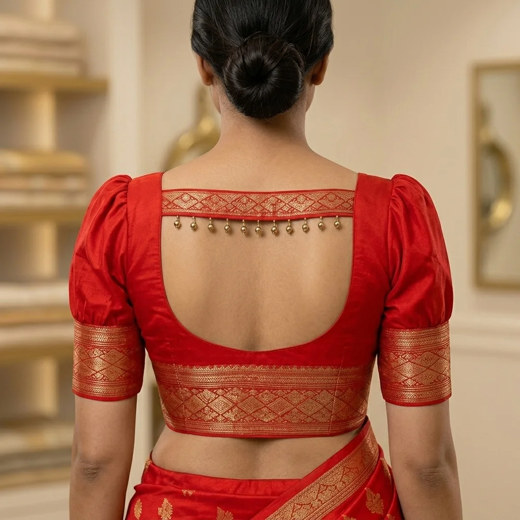 Handwork Patterns Fabric Tones Blouse inspiration image