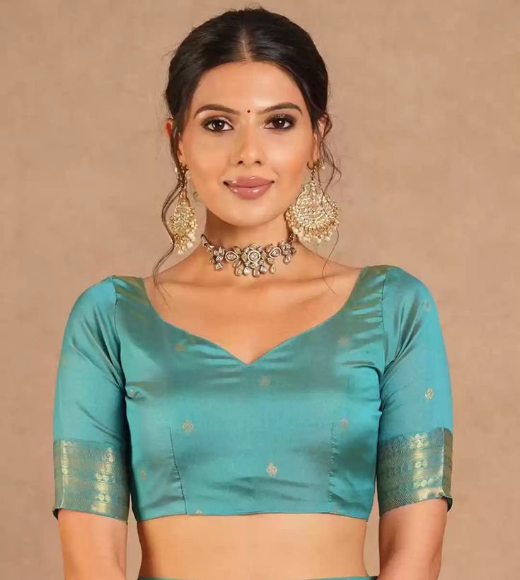 Modern Boat Neck Blouse