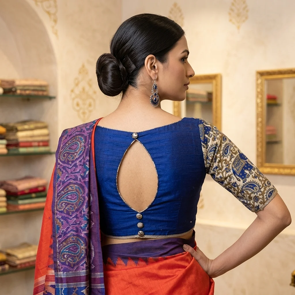 Neckline Cut 2 Blouse inspiration image