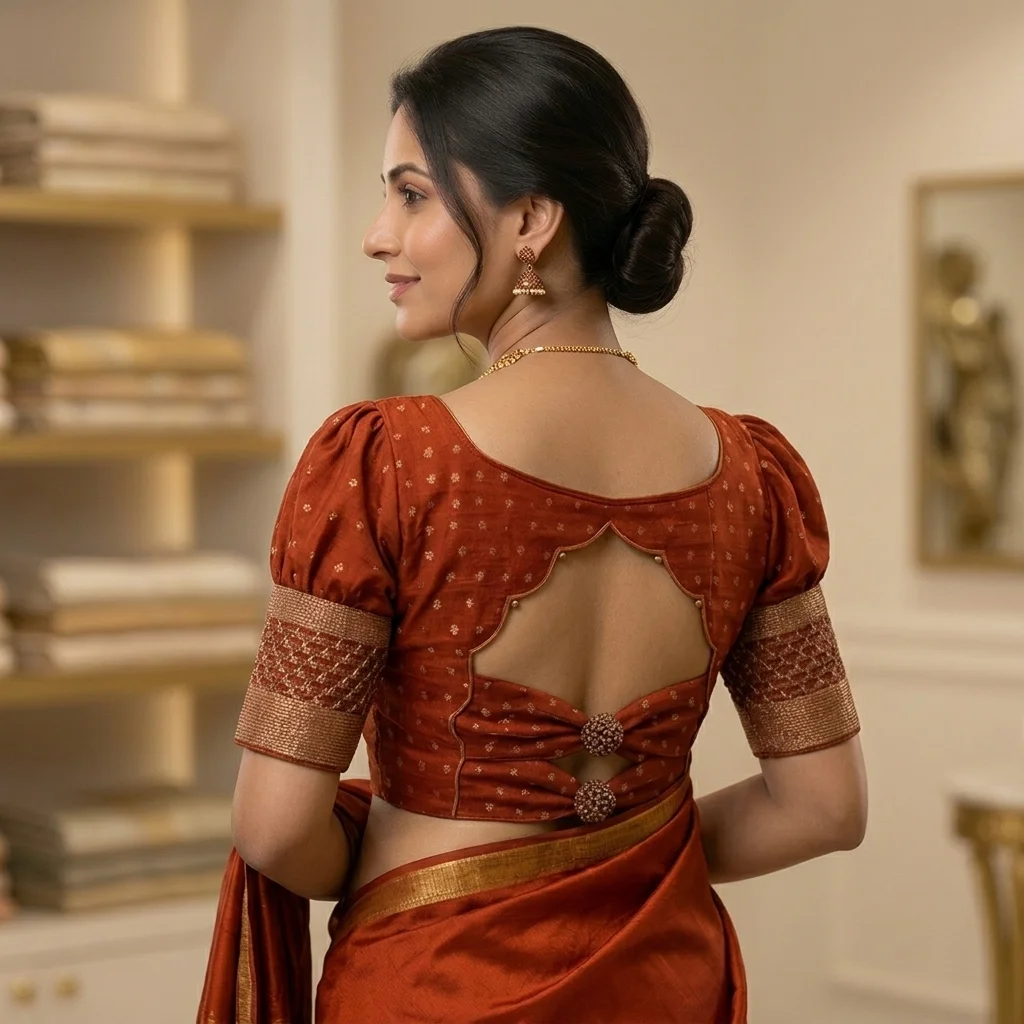 Neckline Geometry 18 Blouse inspiration image