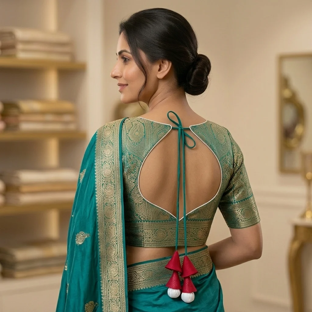 Neckline Geometry 4 Blouse inspiration image