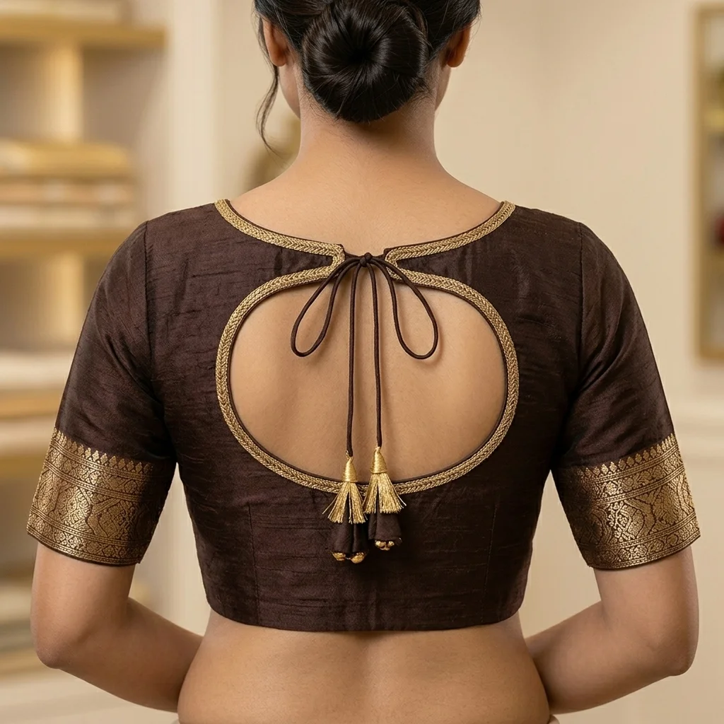 Neckline Geometry 5 Blouse inspiration image
