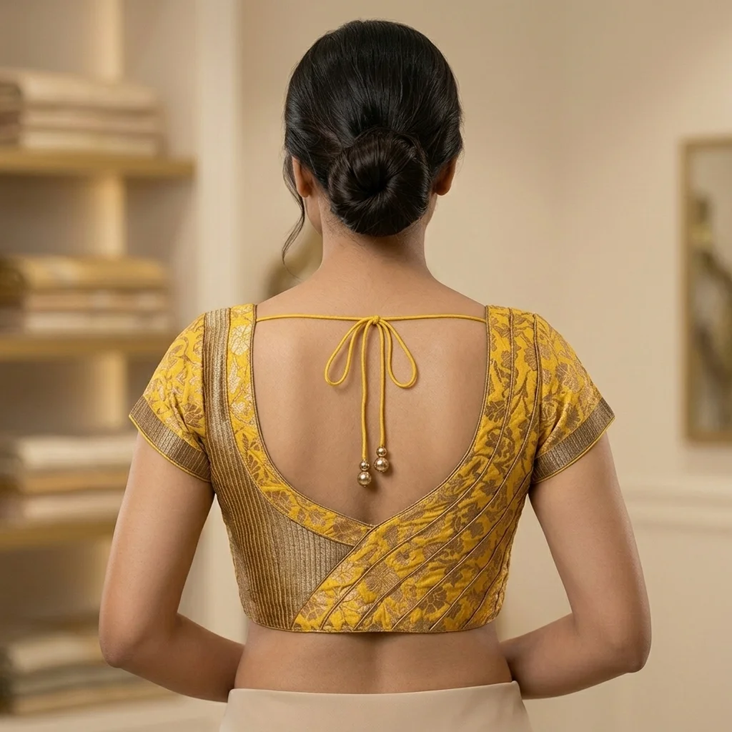 Neckline Geometry 7 Blouse inspiration image