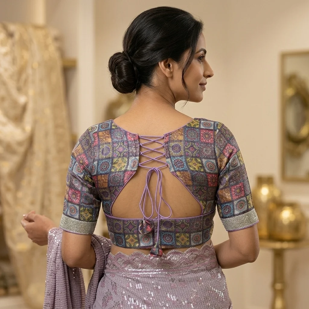 Neckline Geometry 9 Blouse inspiration image