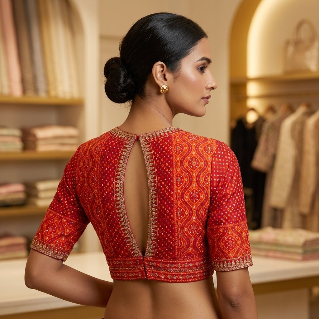 Please Click On Photo For More Latest Designs Blouse inspiration image