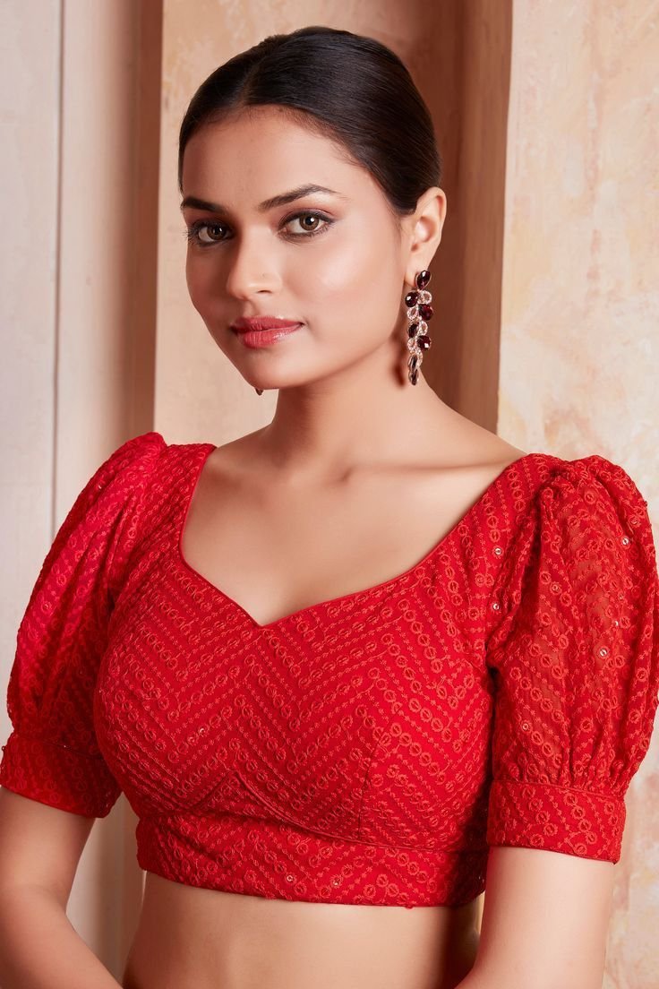 Traditional Keyhole Blouse inspiration image